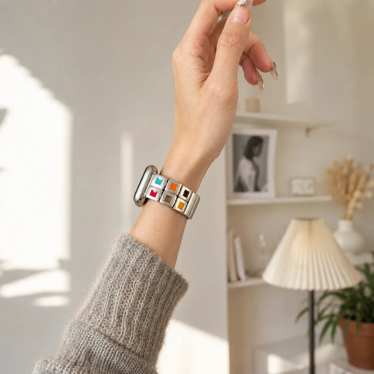 Boho Creative Grid Apple Watch Band preview