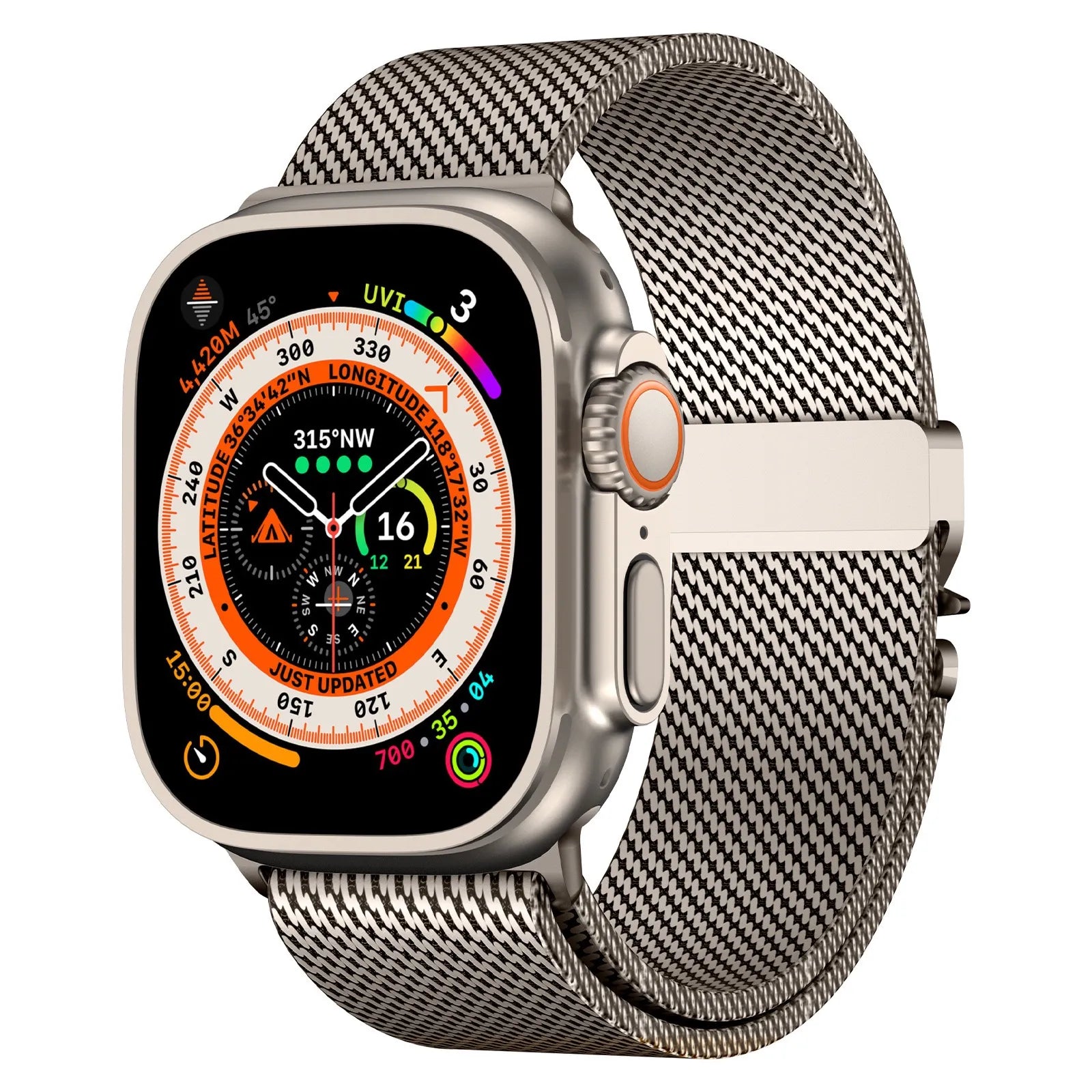Titanium Milanese Loop For Apple Watch Milanese Loop Apple Watch