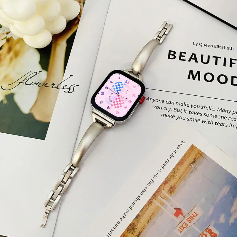 Minimalist Apple Watch Bracelet Bands - Starlight