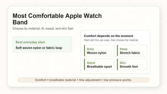 What Is the Most Comfortable Apple Watch Band