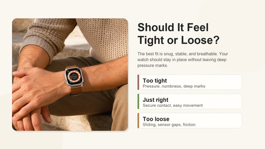Should Your Apple Watch Band Be Tight or Loose?