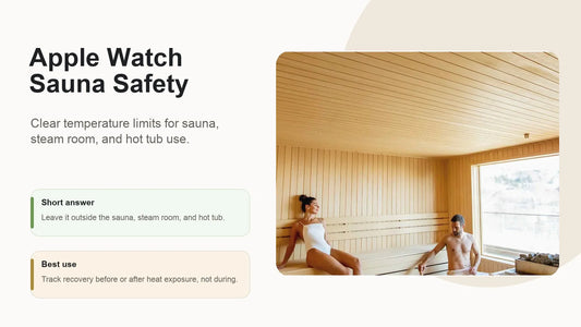 Can I Wear Apple Watch in sauna