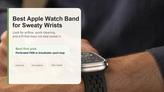 Best Apple Watch Band for Sweaty Wrists