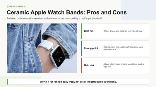 Are Ceramic Apple Watch Bands Worth It? Pros and Cons