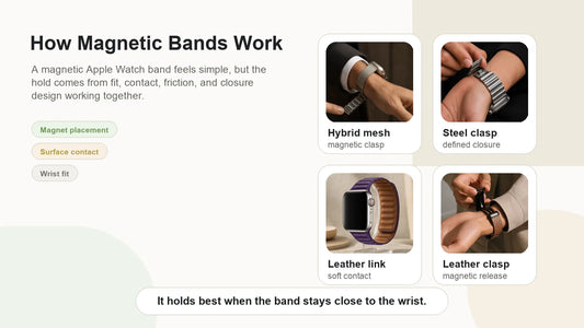 How Magnetic Apple Watch Bands Actually Work