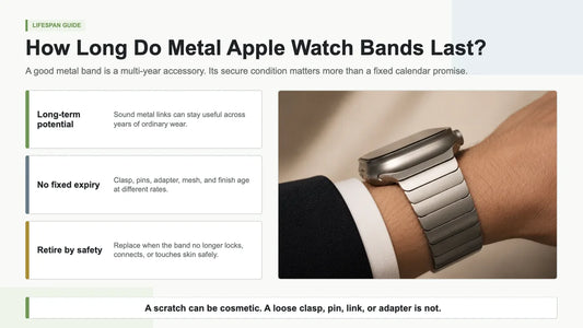 How Long Do Metal Apple Watch Bands Last?
