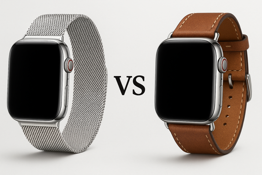 Stainless Steel vs Leather