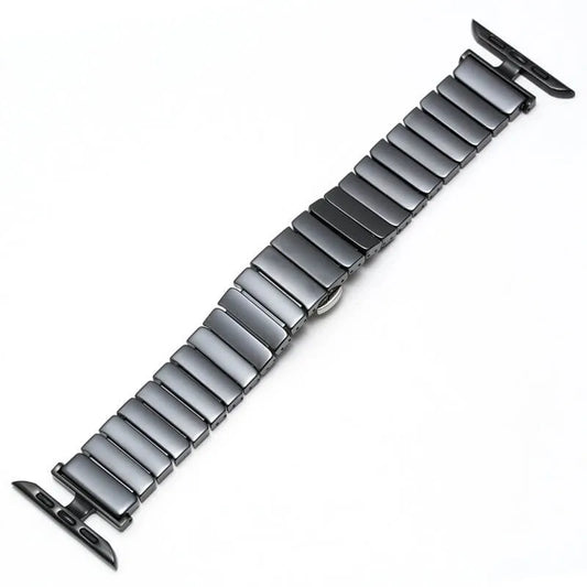 Apple Ceramic Watch Band - Classic Slim Chain Design