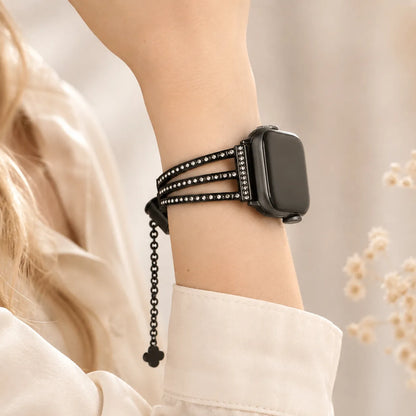 Bling Diamond Apple Watch Band black preview
