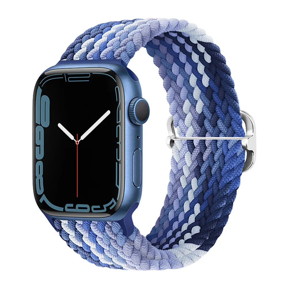 Blueberry Braided Apple Watch Band