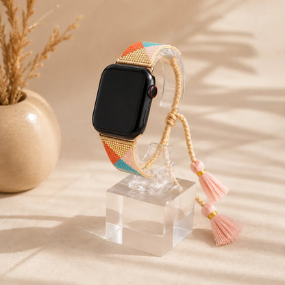 Bohemian Handwoven Band for Apple Watch style 2