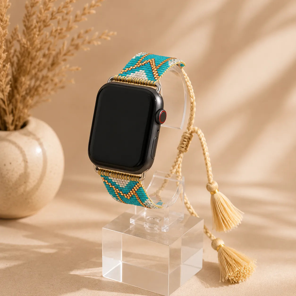 Bohemian Handwoven Band for Apple Watch style 7