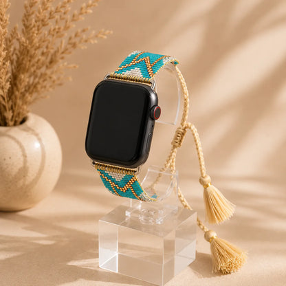 Bohemian Handwoven Band for Apple Watch style 7
