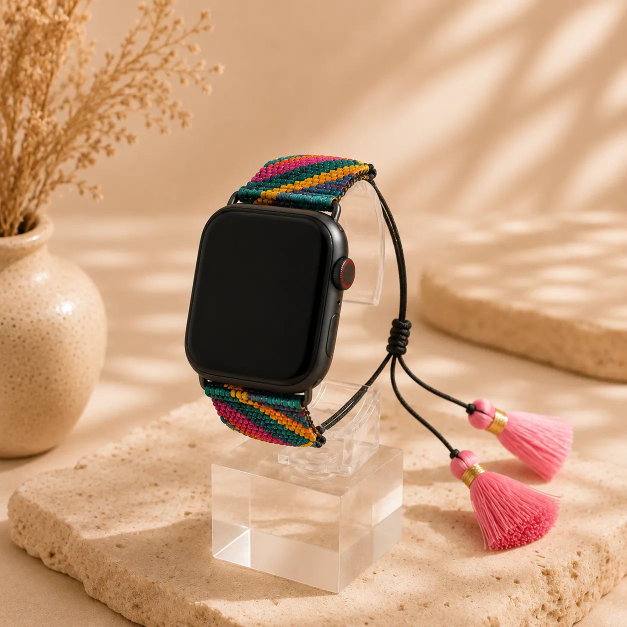 Bohemian Handwoven Band for Apple Watch style 8