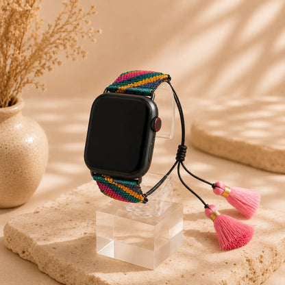Bohemian Handwoven Band for Apple Watch style 8