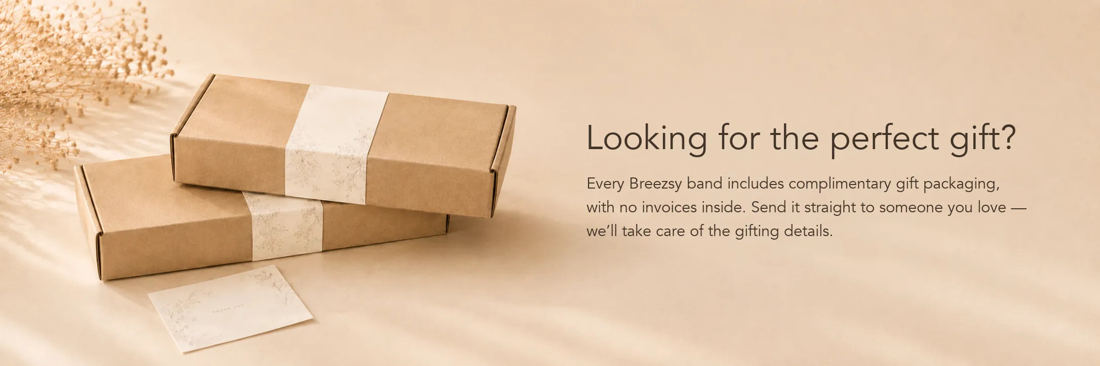 Breezsy gift packaging
