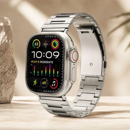 Business Titanium Apple Watch Band