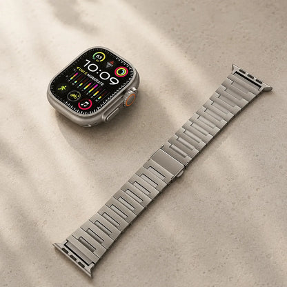 Business Titanium Apple Watch Band detail