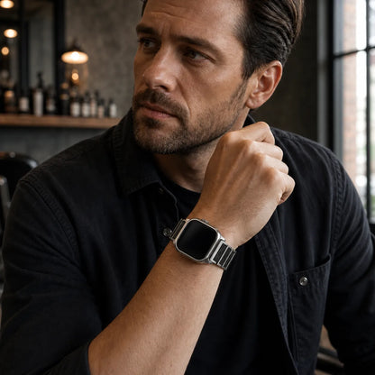 Carbon Fiber & Titanium Apple Watch Band preview