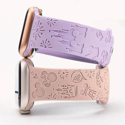 Disney Engraved Apple Watch Band show