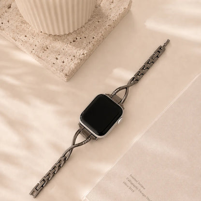 Elegant Thin Apple Watch Band black