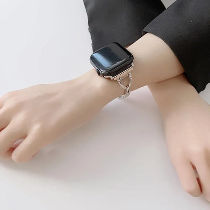 Elegant Thin Apple Watch Band - Starlight