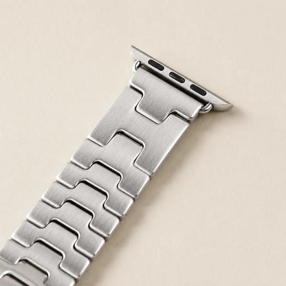 H-Shaped Steel Apple Watch Band connector