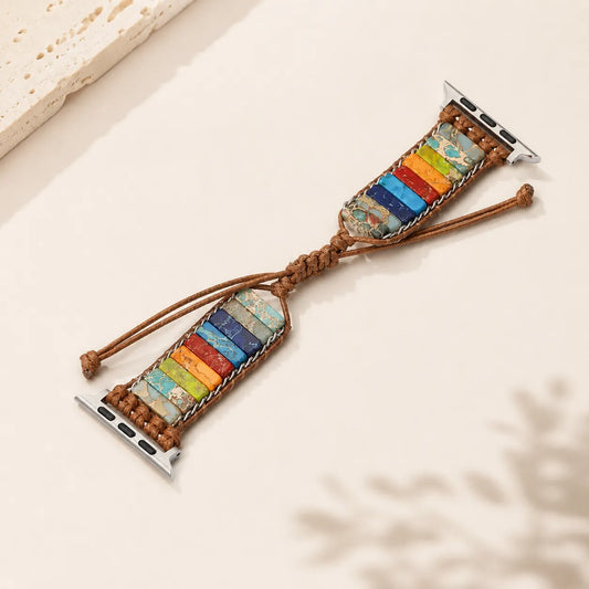 Handmade Beaded Bracelet for Apple Watch boho