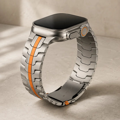 Iron Man Inspired Apple Watch Stainless Steel Band 