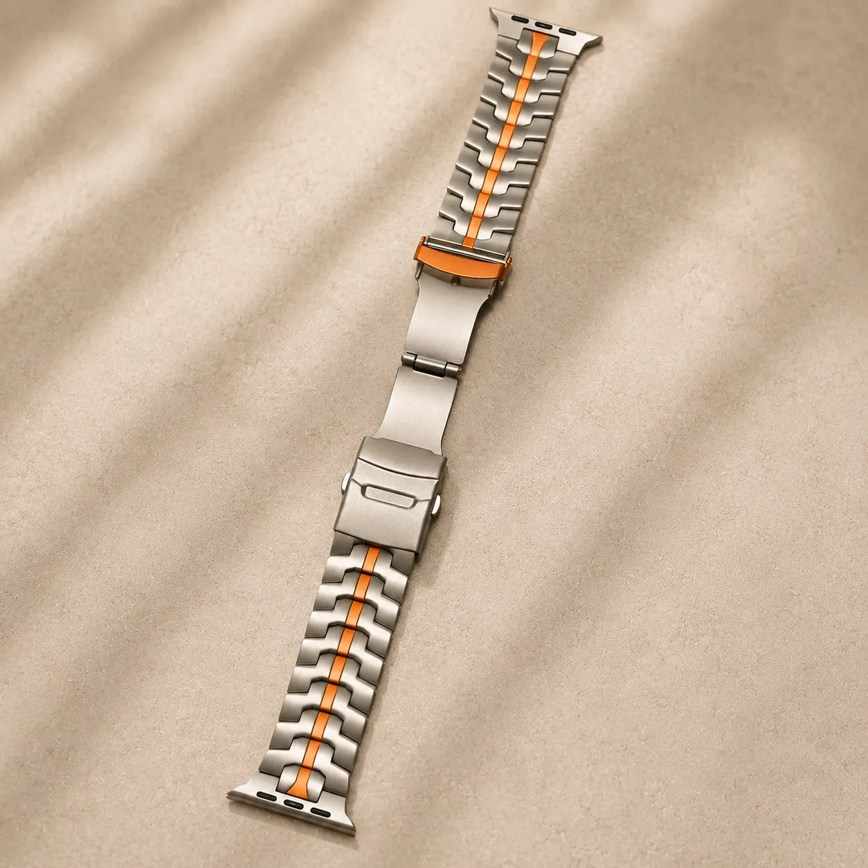 Iron Man Inspired Apple Watch Stainless Steel Band back preview