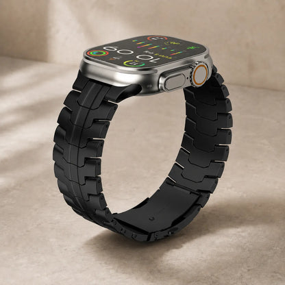 Iron Man Inspired Apple Watch Stainless Steel Band black