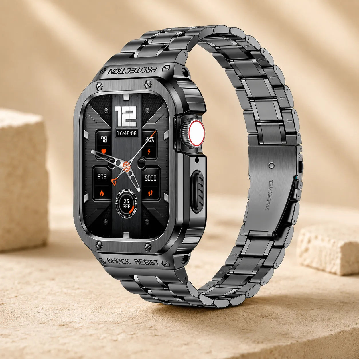 Luxury Apple Watch Band and Case gary