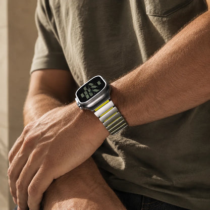 Metal & Silicone Link Band for Apple Watch view