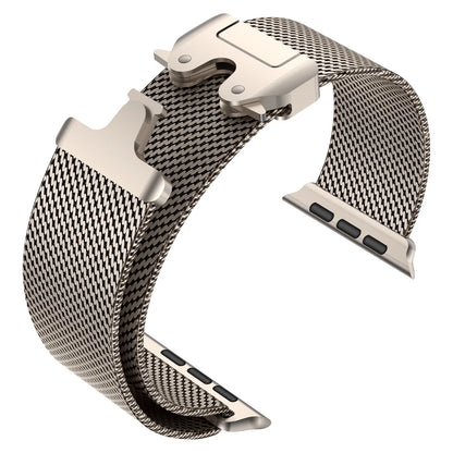 Milanese Loop Apple Watch Band in Titanium