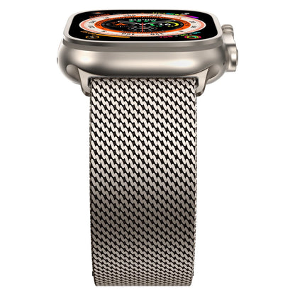 Milanese Loop Apple Watch Band in Titanium