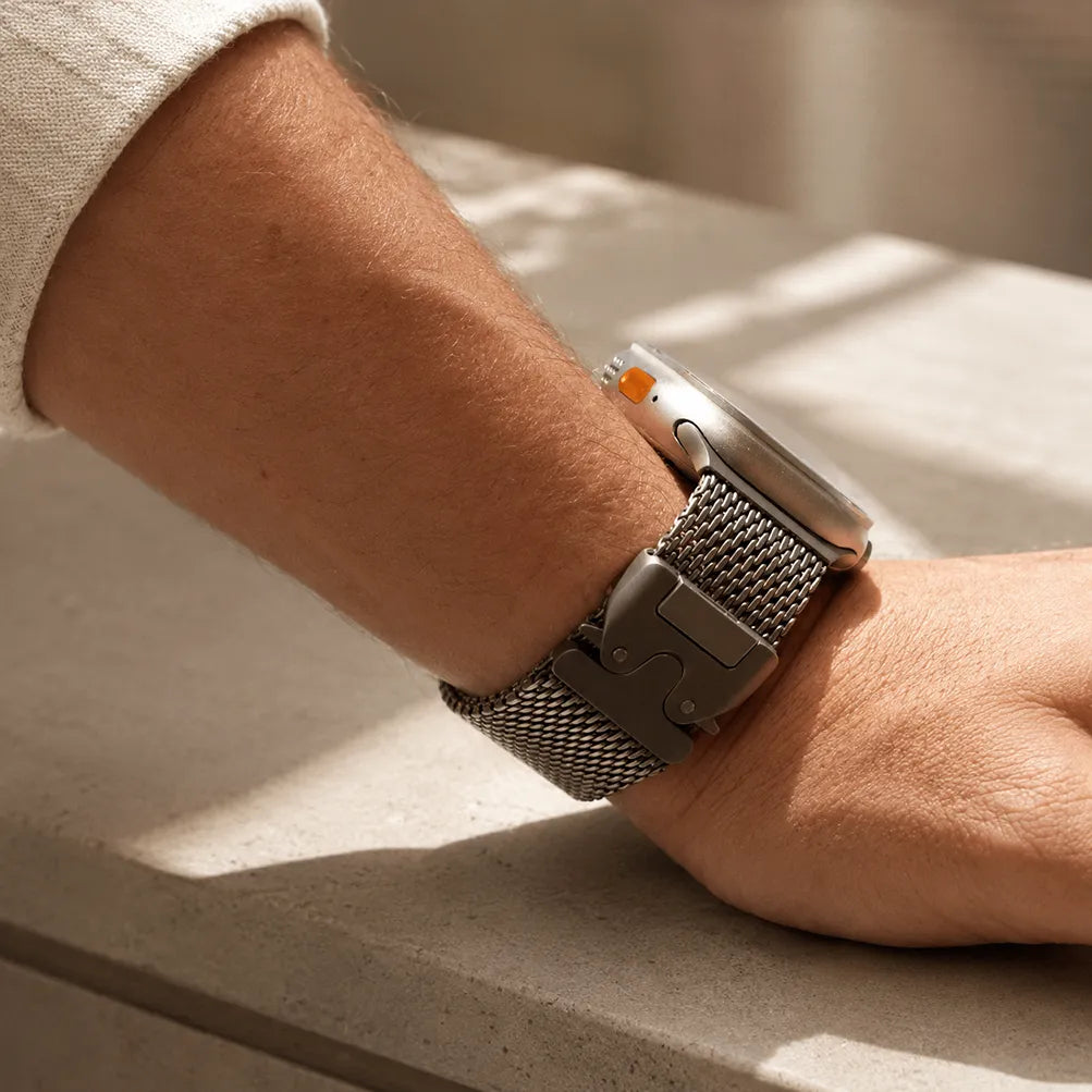 Milanese Loop Apple Watch Band view