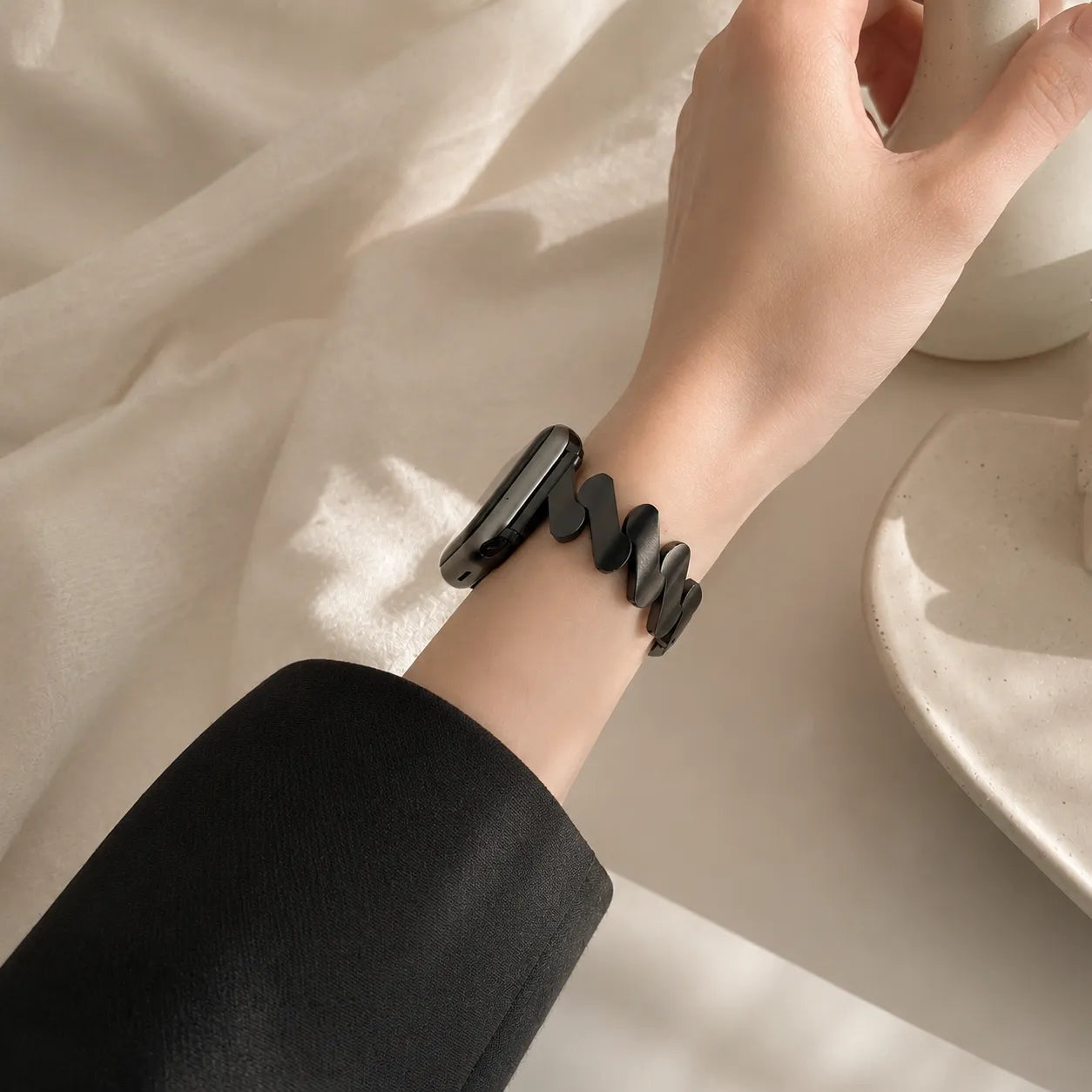 Mobius Metal Apple Watch Band balck preview