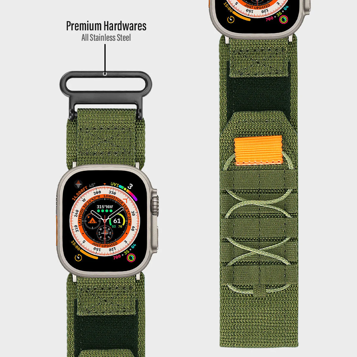 Rugged Nylon Outdoor Apple Watch Band preview