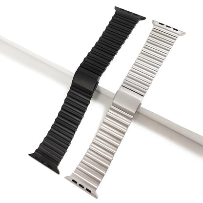 Ocean-Style Magnetic Steel Band for Apple Watch Preview