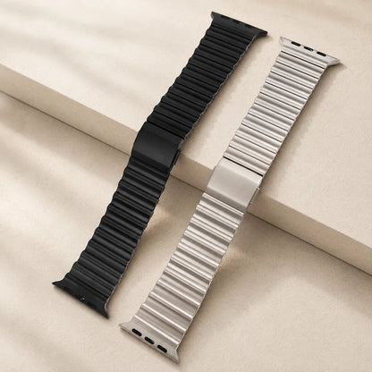 Ocean-Style Magnetic Steel Band for Apple Watch