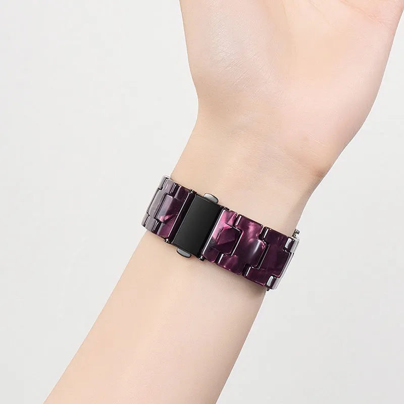 Resin Apple Watch Band for Women back