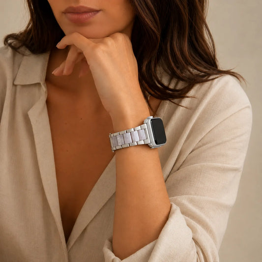 Resin & Metal Apple Watch Band preview