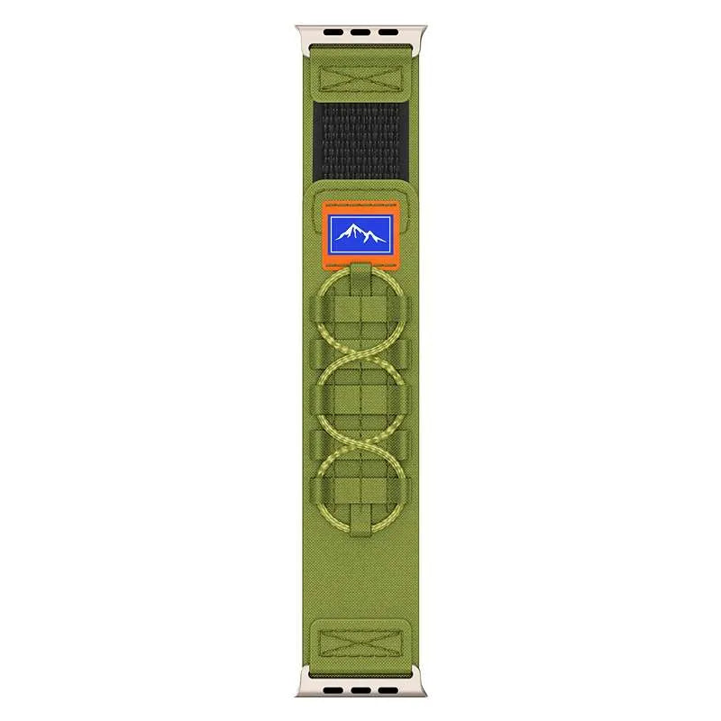 Tactical Nylon Apple Watch Band - Green