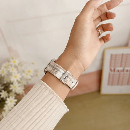 Tartan Apple Watch Band back