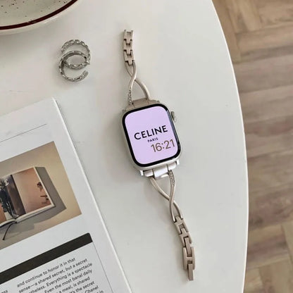 Bracelet fin et élégant pour Apple Watch - Noir