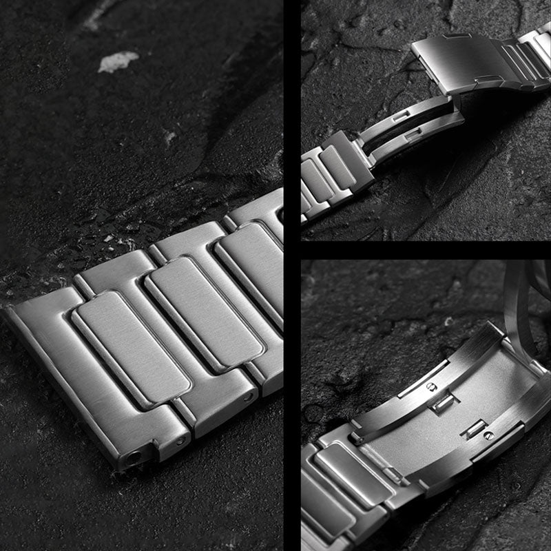 Titanium Apple Watch Ultra Band silver
