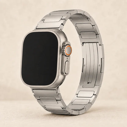 Titanium Apple Watch Band Natural