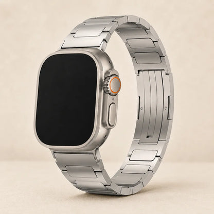 Titanium Apple Watch Band silver