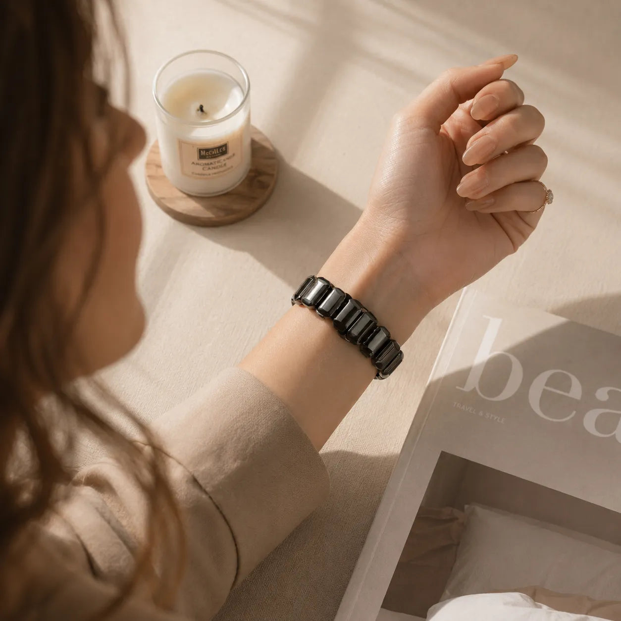 Women's Little Cube Apple Watch Band black preview