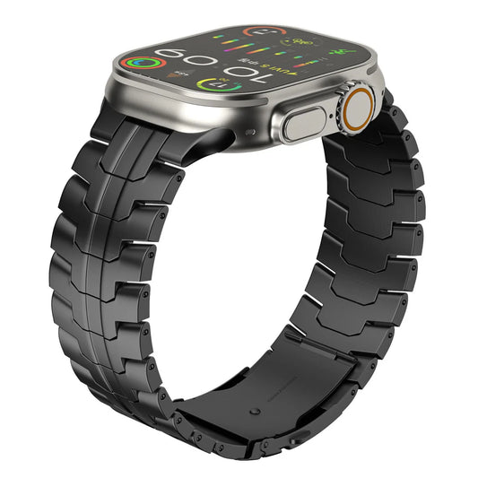 Iron Man Inspired Apple Watch Stainless Steel Band black